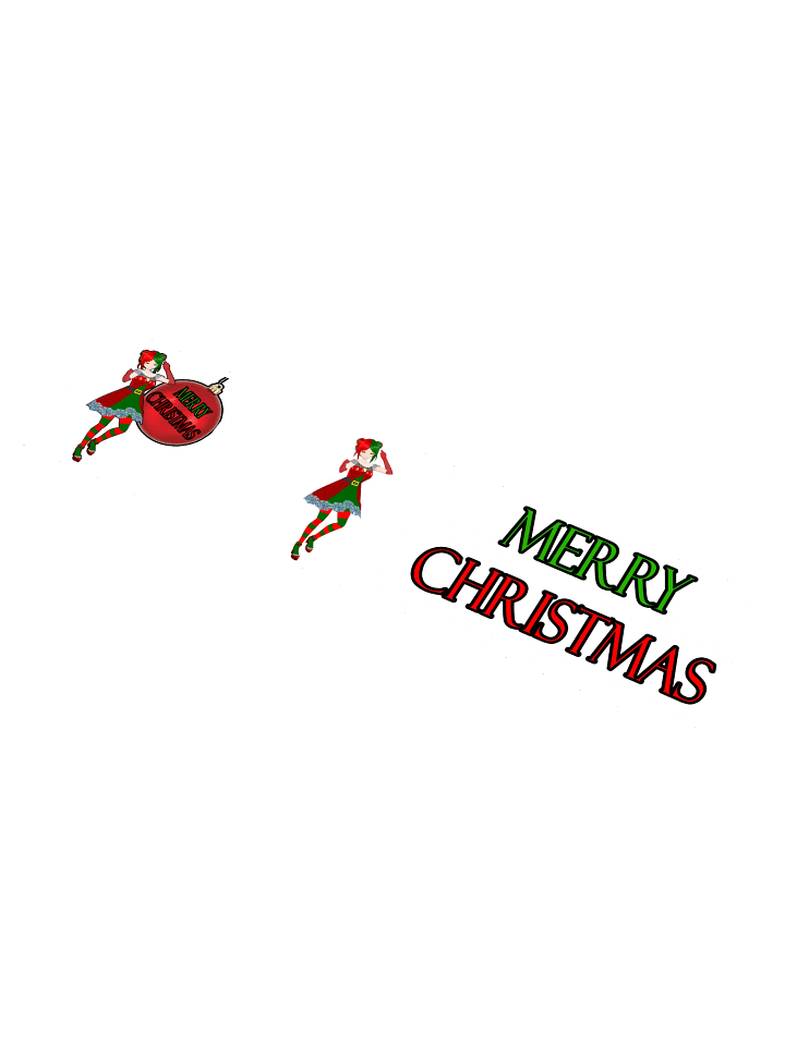 LIMITED EDITION ConfusedCoast Merry Christmas Stickers product image (1)