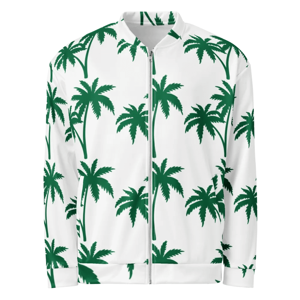 Tropical Grid All-Over Bomber Jacket product image (6)
