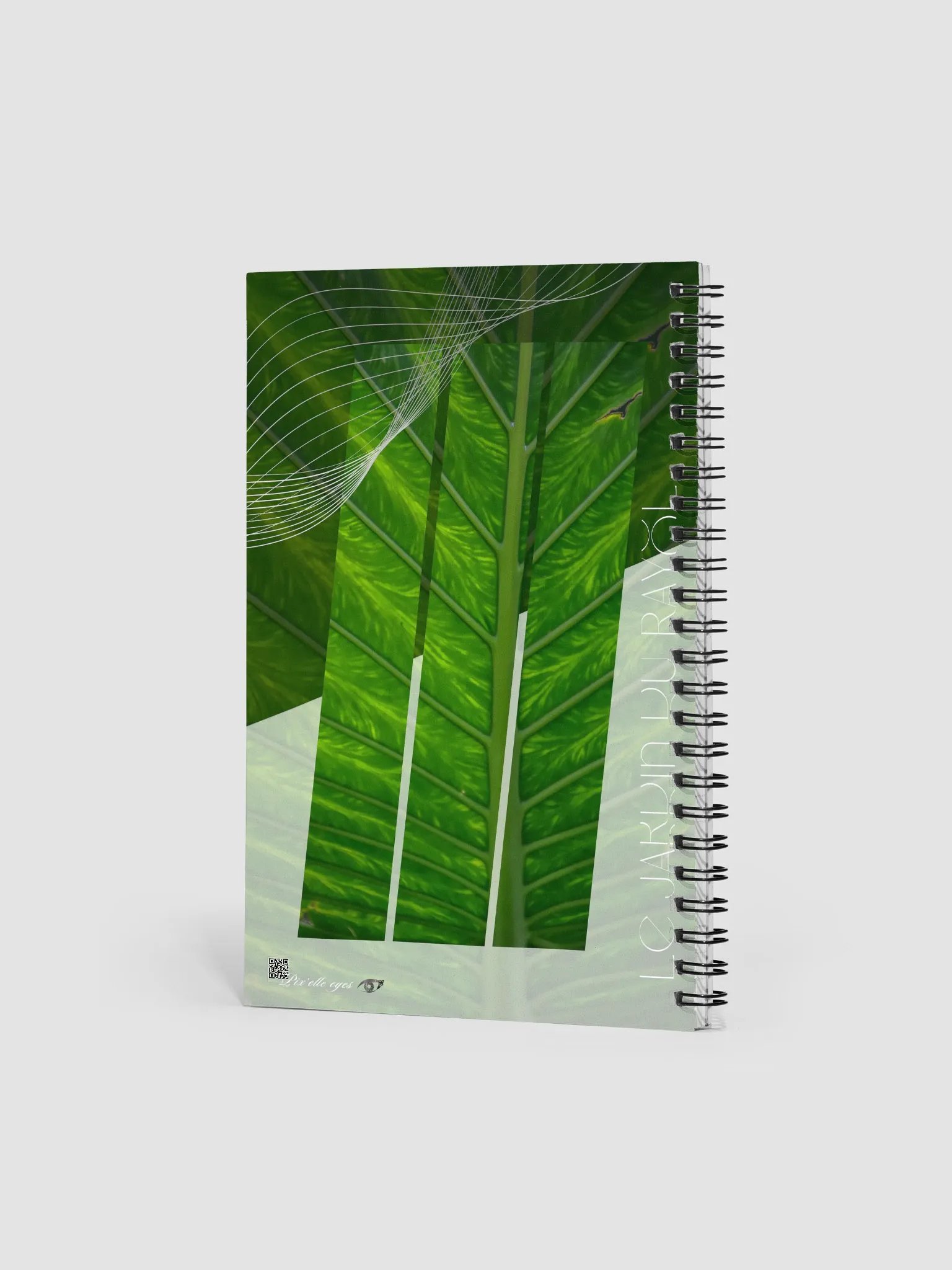 GeoGraphik Notebook – Jardin du Rayol – “green light” – A5 Format product image (2)