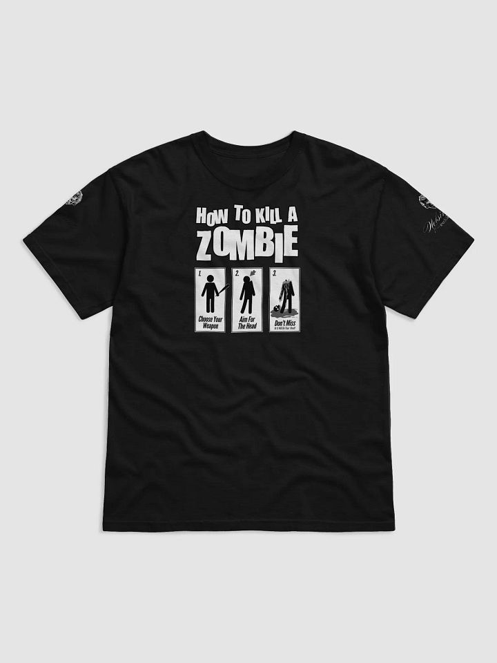 How To K!ll A Zombie Graphic Tee - White Design product image (1)
