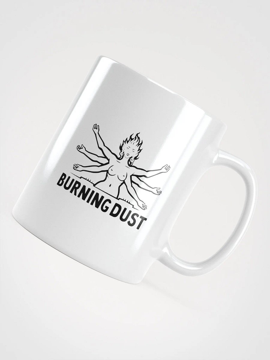 Burning Dust White Glossy Mug product image (10)