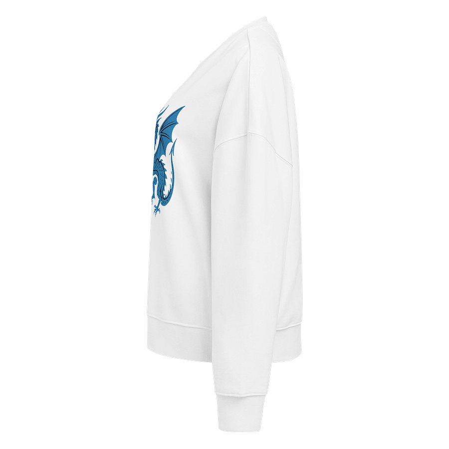 🔵 100% Organic Cotton - Blue Dragon – Voice of the Storm Sweater product image (24)