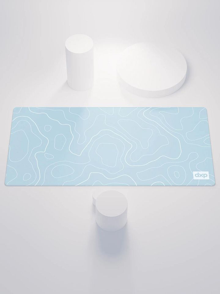 Topography Mouse Pad | Silver product image (1)