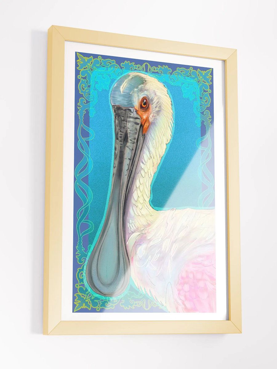 spoon bill framed product image (9)