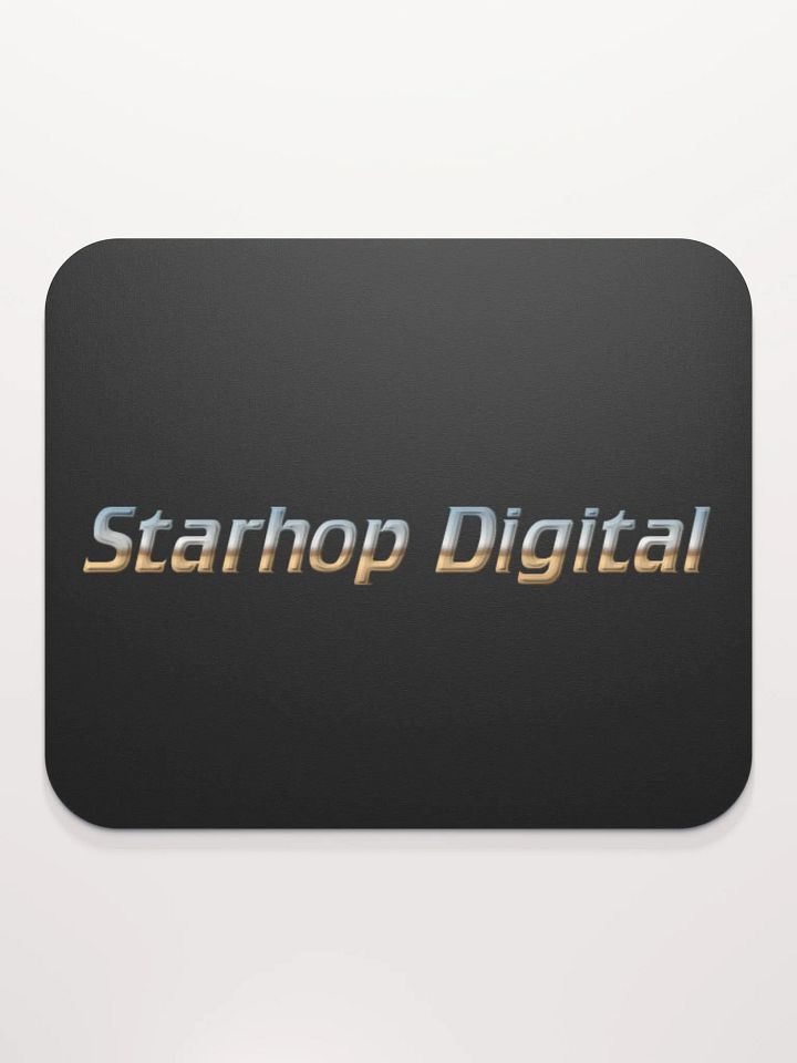 Starhop Digital Black Mouse Pad product image (2)