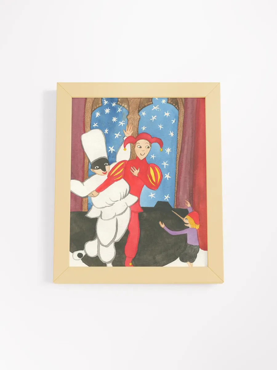 Pinocchio Meets His Brothers Framed Pirn product image (1)