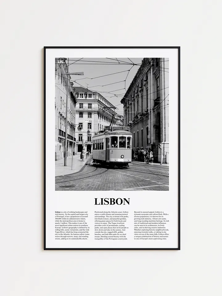 Lisbon 02 Newspaper Poster product image (1)