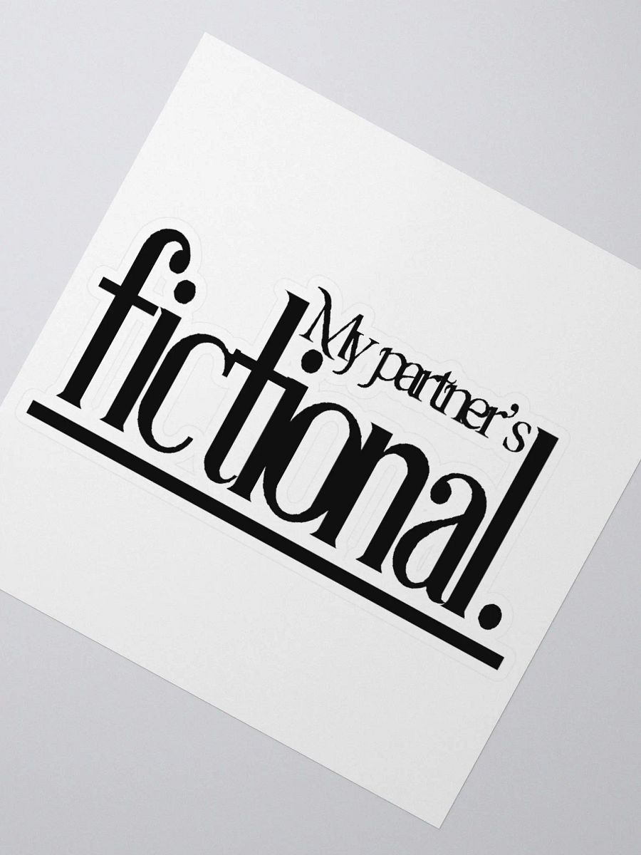 Sticker My Partner's Fictional product image (2)