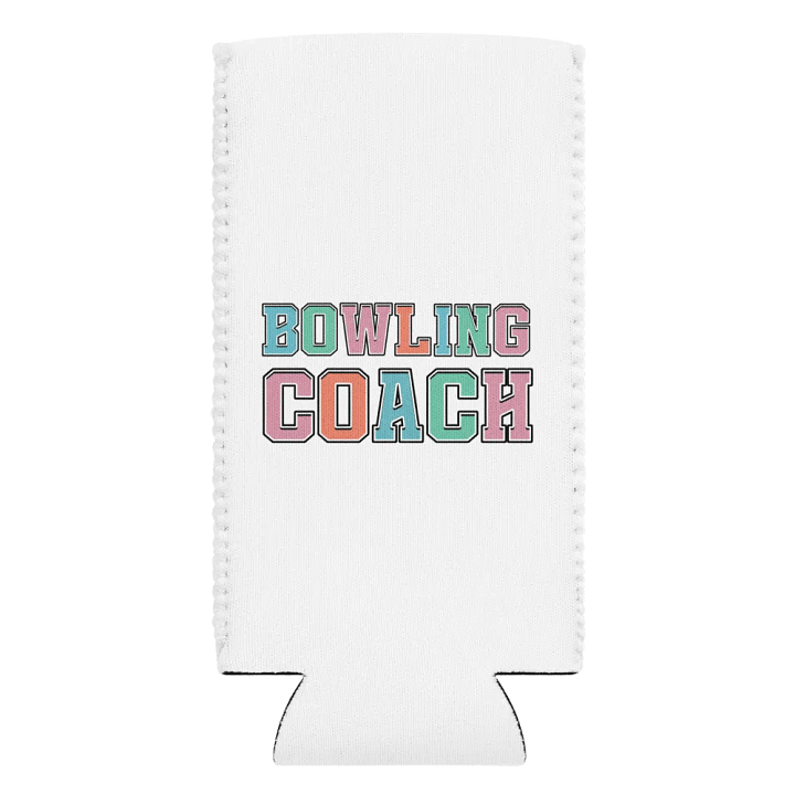 Bowling Coach Vibrant Coozie Can Cooler product image (1)