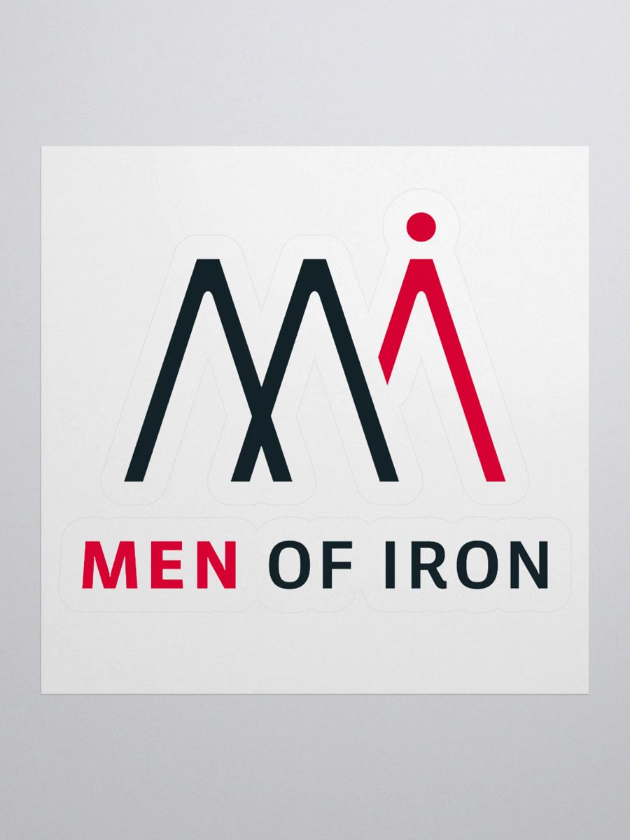 Men of Iron Sticker product image (3)