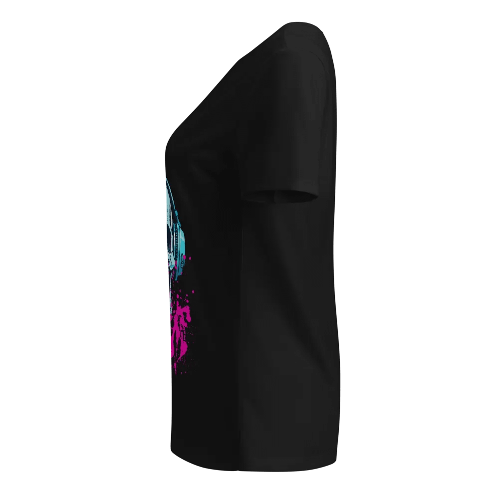 Groove Reaper Fitted V-Neck Tee product image (2)