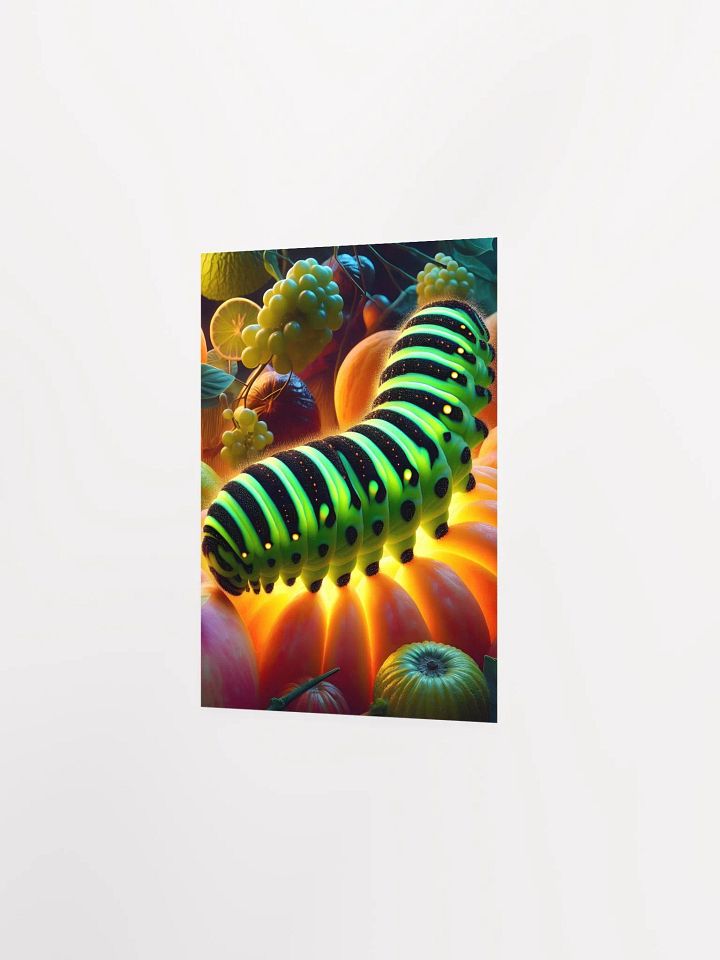 Glowing Caterpillar Fantasy Poster product image (7)
