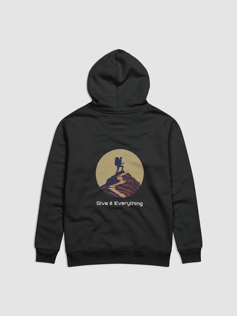 Stanley/Stella Unisex Essential Eco Hoodie (Black) product image (2)