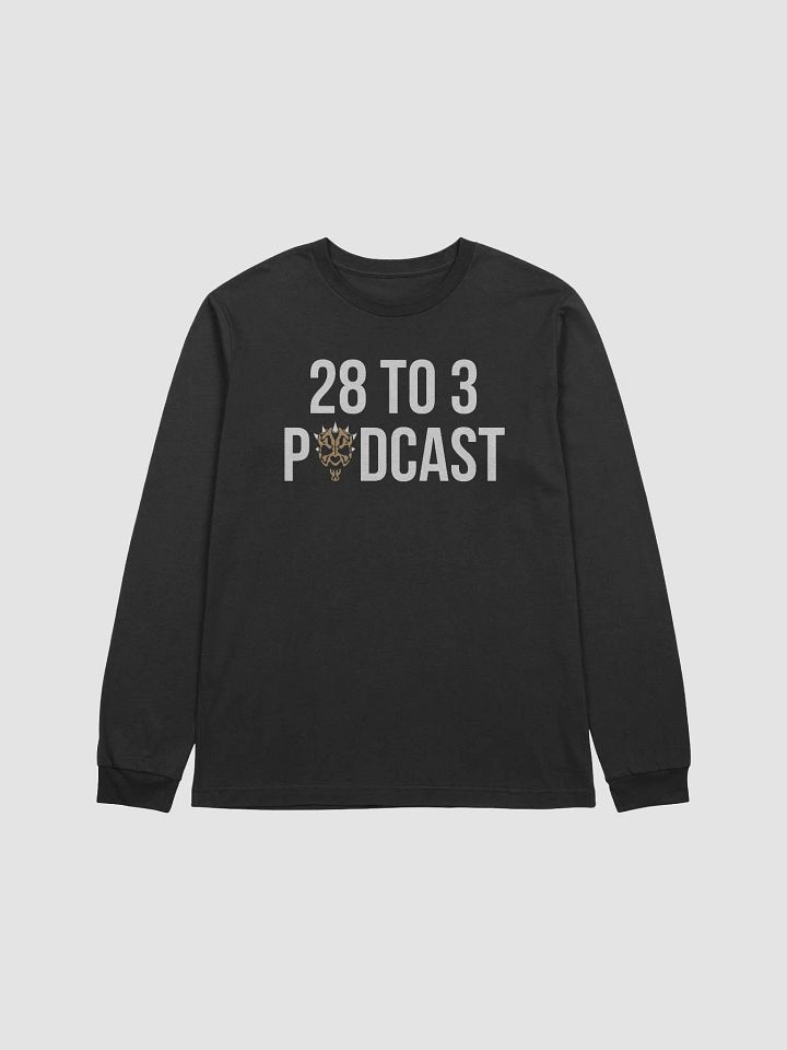 The 28 to 3 Podcast Men's Long Sleeve T-Shirt product image (1)