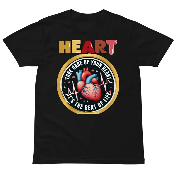 Heartbeat of Life Unisex Premium T-Shirt product image (3)