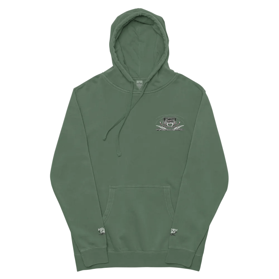Fight Hard Earn Respect - Embroidered - Pigment Dyed Hoodie product image (11)