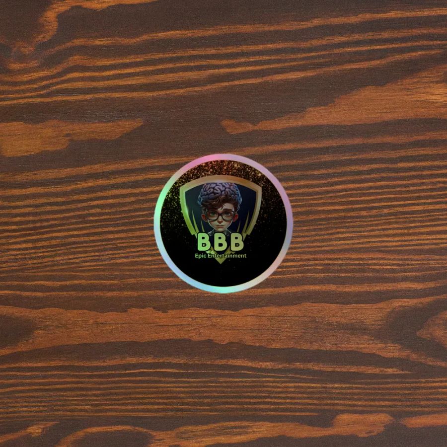 BrainBendersBanter Holographic Sticker product image (3)