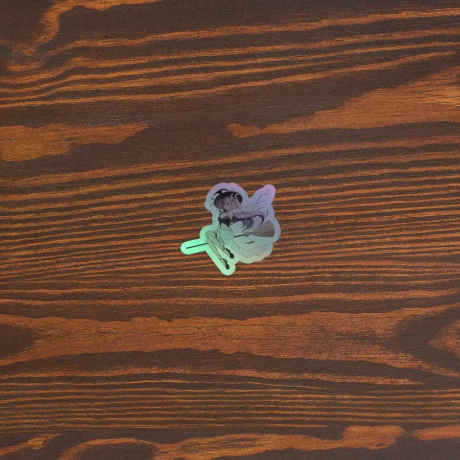 Holographic Witch Sticker product image (5)