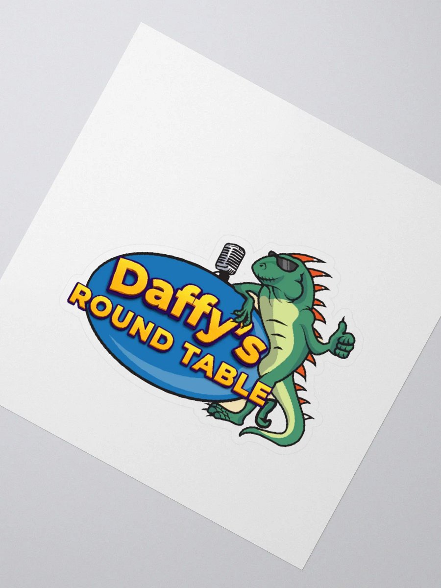 Daffy's Round Table Classic Logo Sticker! product image (2)