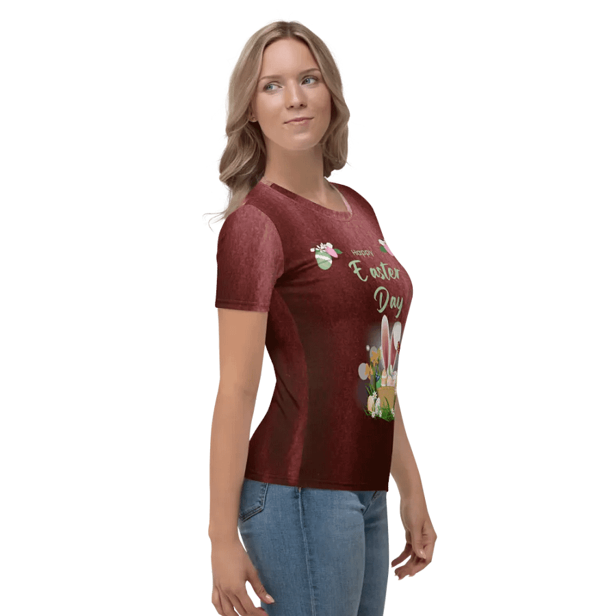 Happy Easter Day All Over Print T-shirt product image (3)