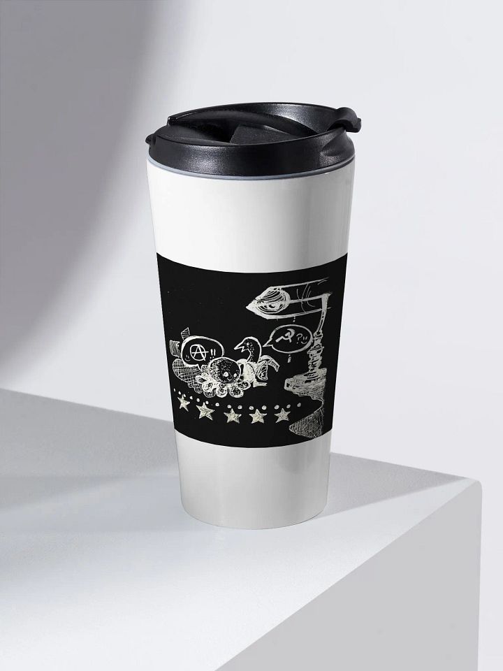 Cthulhu Swims Left Travel Mug product image (2)
