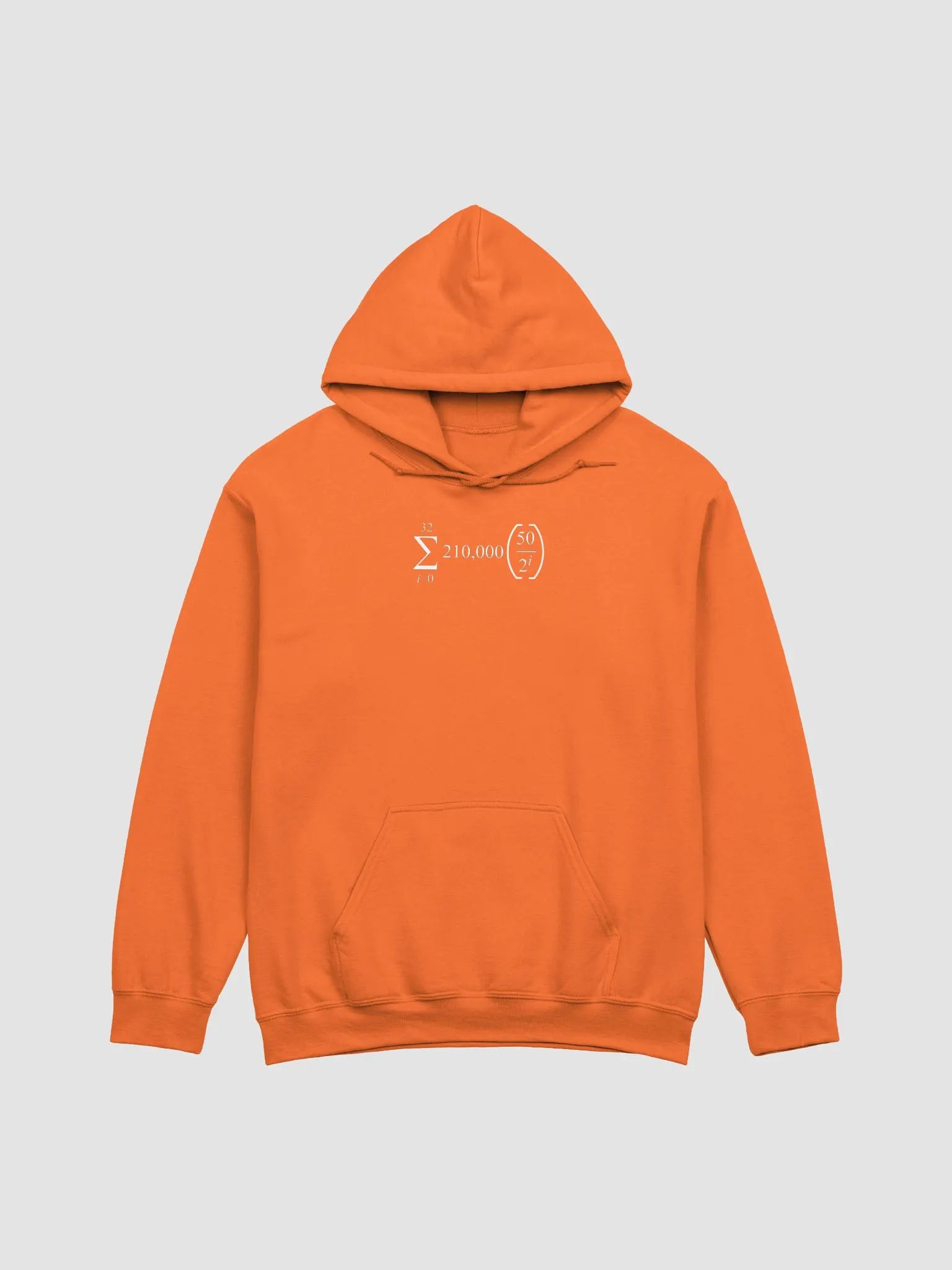 Bitcoin Supply Math Hoody product image (55)