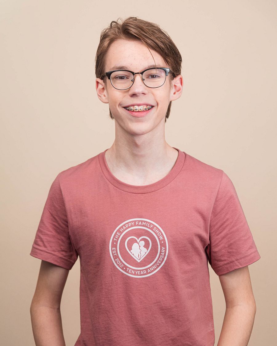 HappyFamilyShow 10 Year Anniversary T-shirt product image (2)