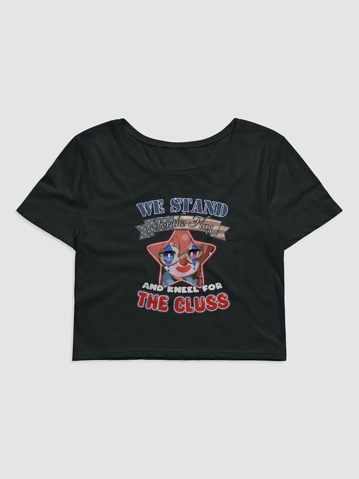 WE KNEEL FOR THE CLUSS CROP TOP product image (1)