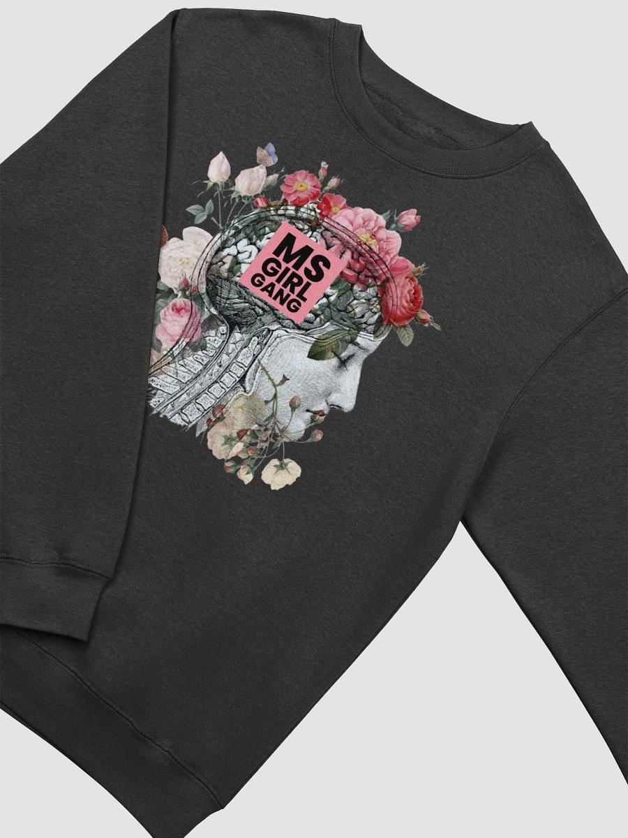MSgirlgang Floral Brain Crewneck Sweatshirt product image (3)