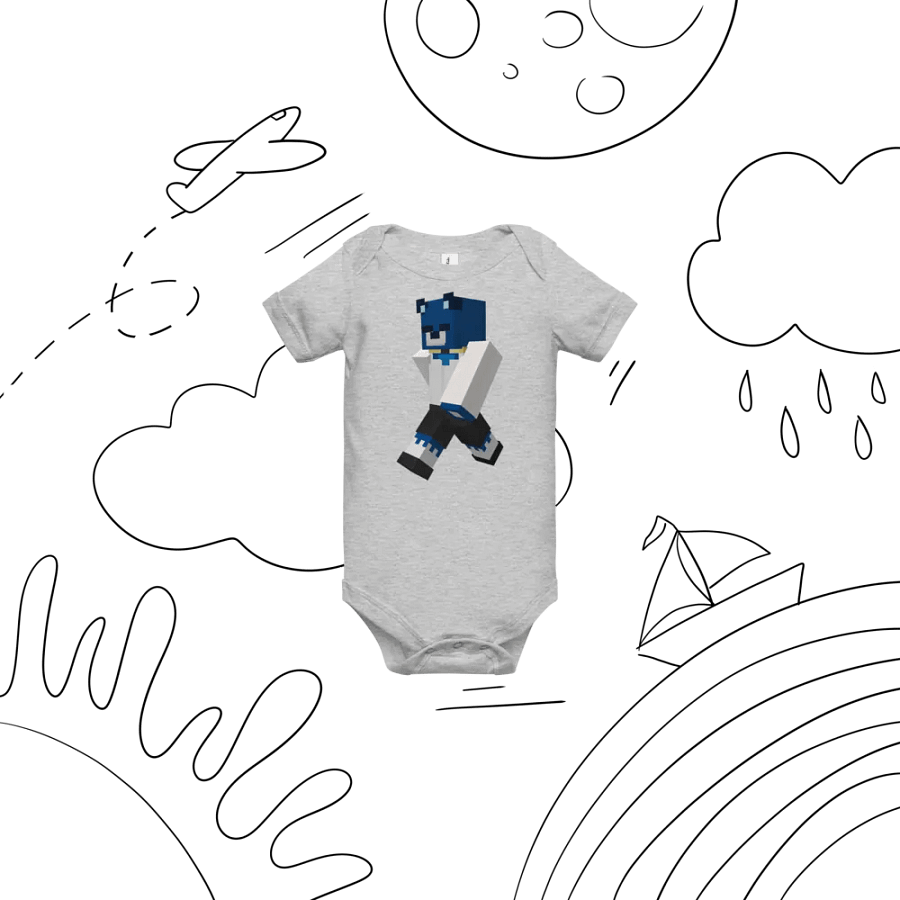 Minecraft Baby Short Sleeve One Piece product image (4)