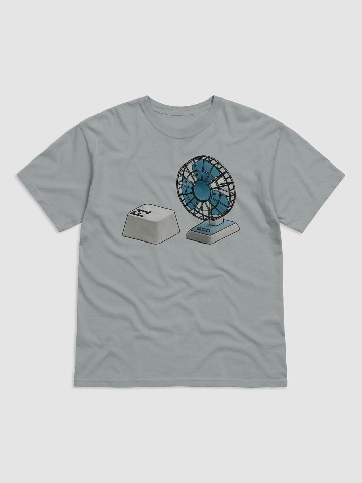 F1 key and table fan heavyweight t-shirt product image (1)