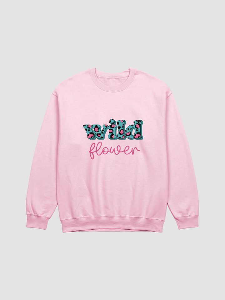Wild Flower Leopard Print Sweatshirt product image (17)