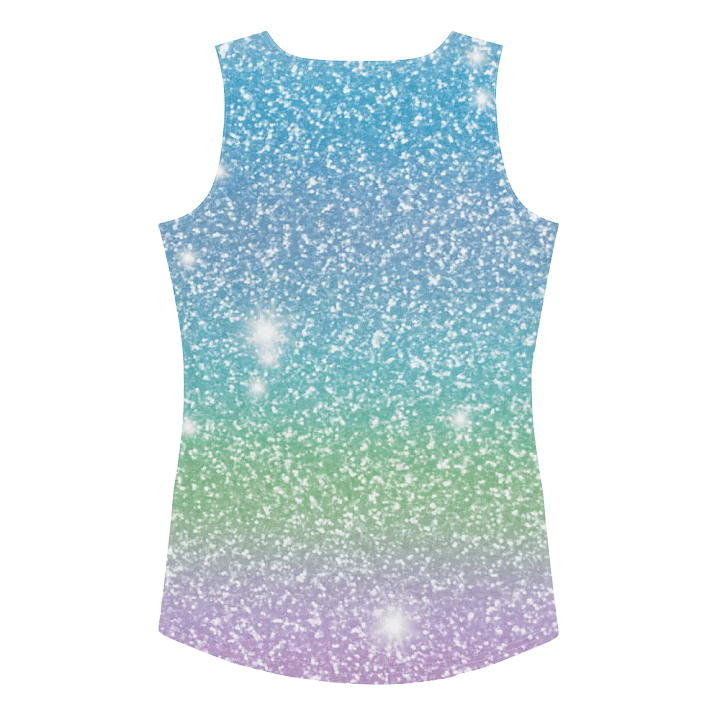 Glitter Unicorn Texture Design Tank Top (7) product image (2)