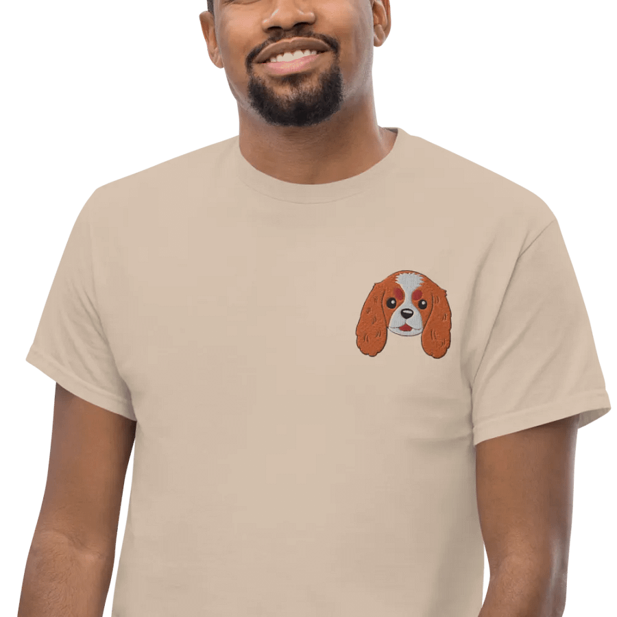 Cavalier King Charles Spaniel Embroidered Tee product image (5)