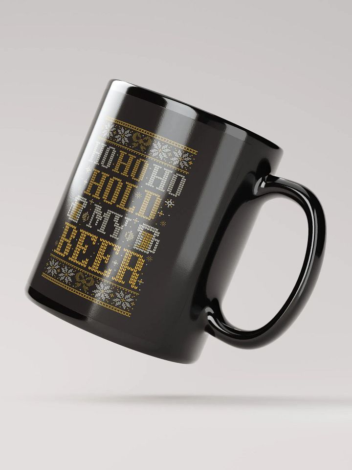 Ho ho ho hold my beer - Ugly christmas Mug product image (4)