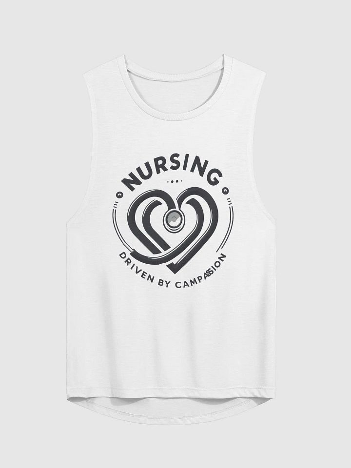 Compassionate Nursing Heart Flowy Tank product image (1)