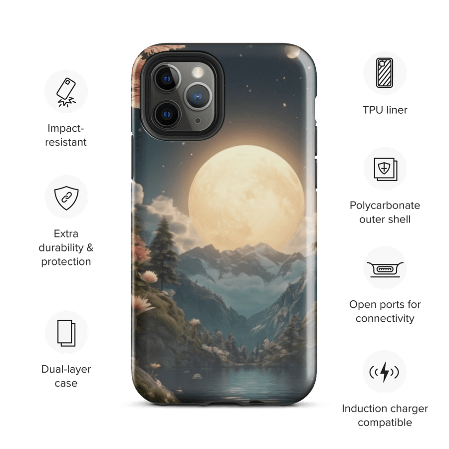 Lunar Serenity iPhone® Tough Case product image (49)