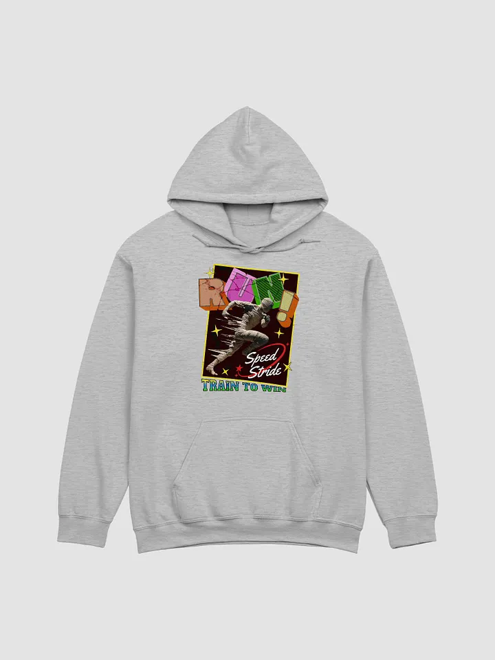 Train To Win Block Letters Run! Speed Stride Classic Hoodie product image (1)