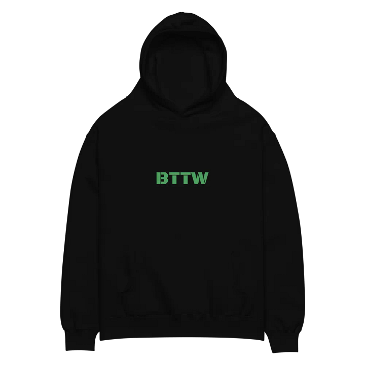 BTTW Green Leaf Oversized Hoodie product image (2)