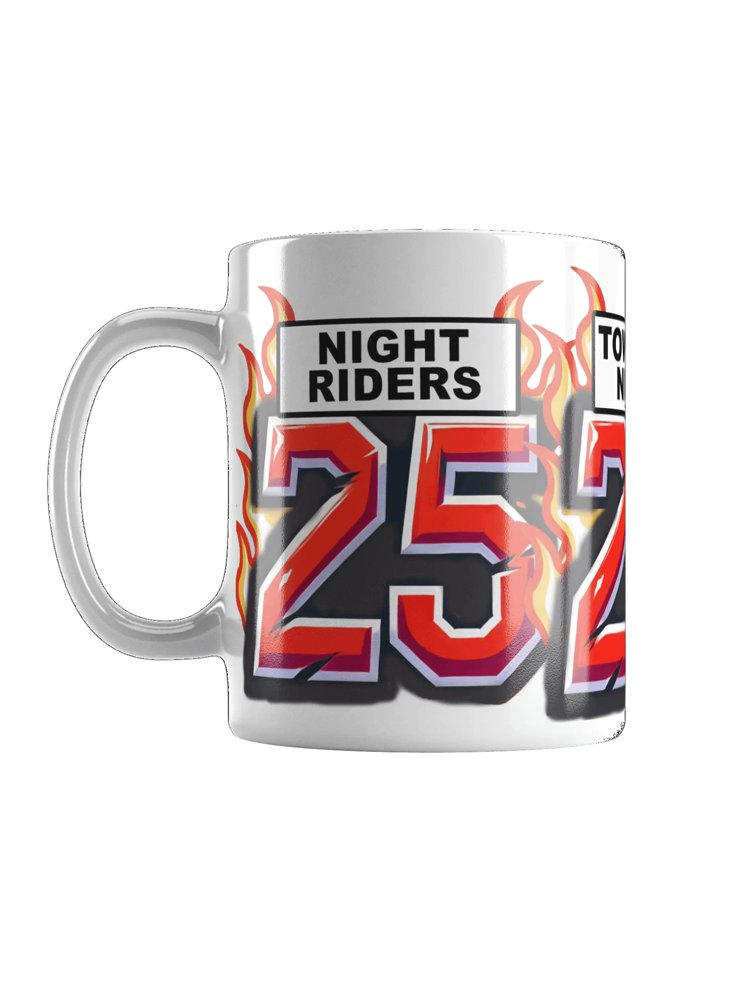 TN Night Riders Flames Jersey Mug product image (6)