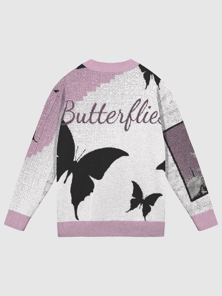 Butterfly - Knitted Cardigan Without Pocket product image (2)