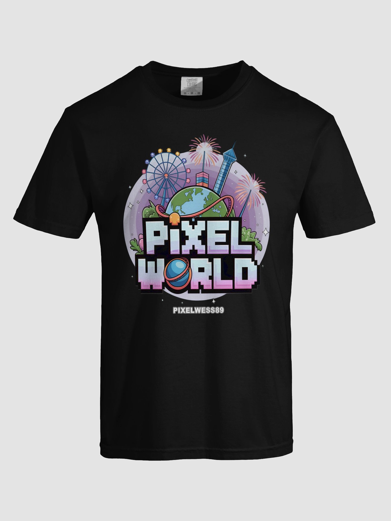 Pixel World - Comfort T-Shirt product image (50)
