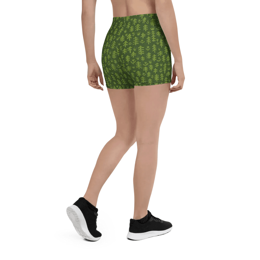 More Trees Please Bike Shorts - Green product image (4)
