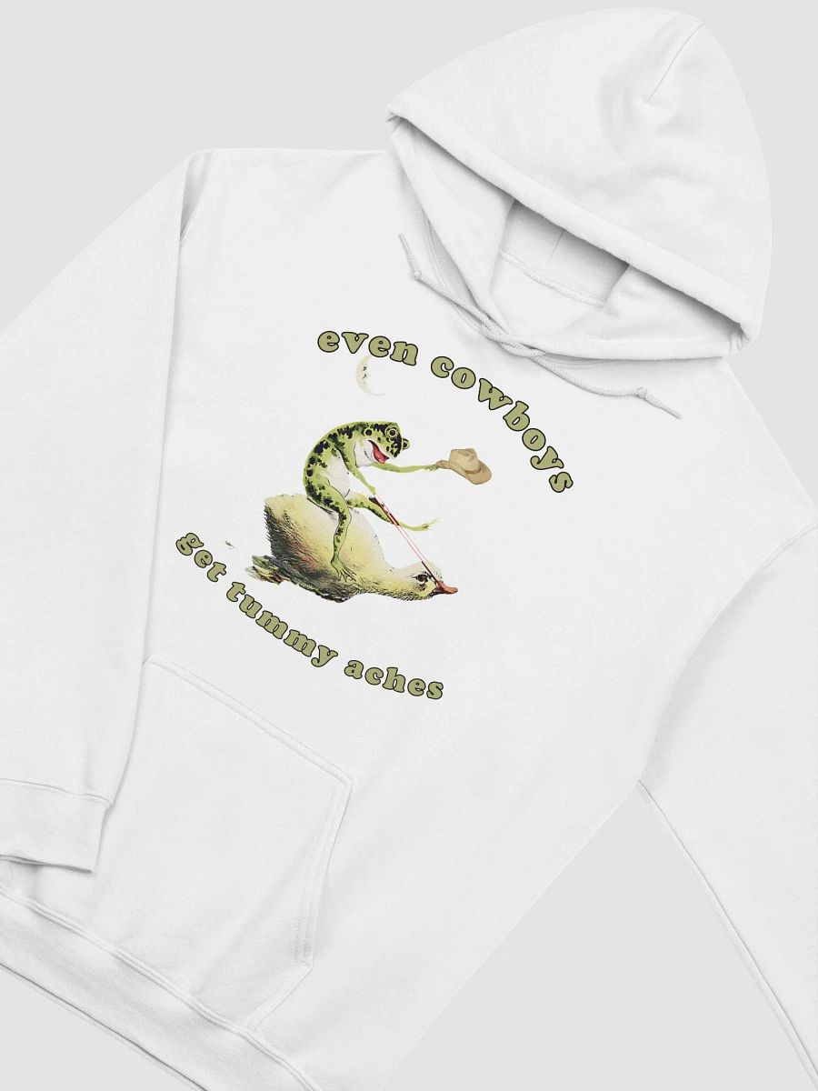 Even cowboys get tummy aches Hoodie product image (2)