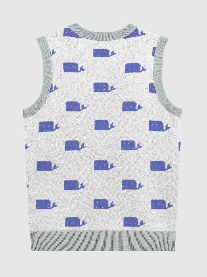 Whale Song V-Neck Vest product image (7)