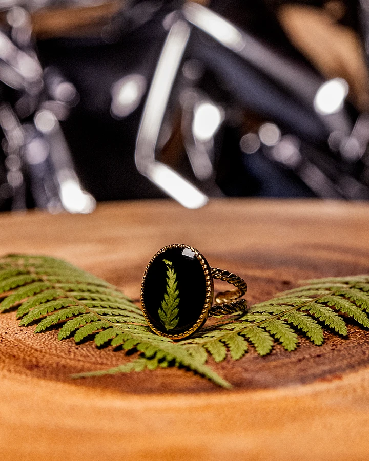 Fern in Resin Ring product image (1)