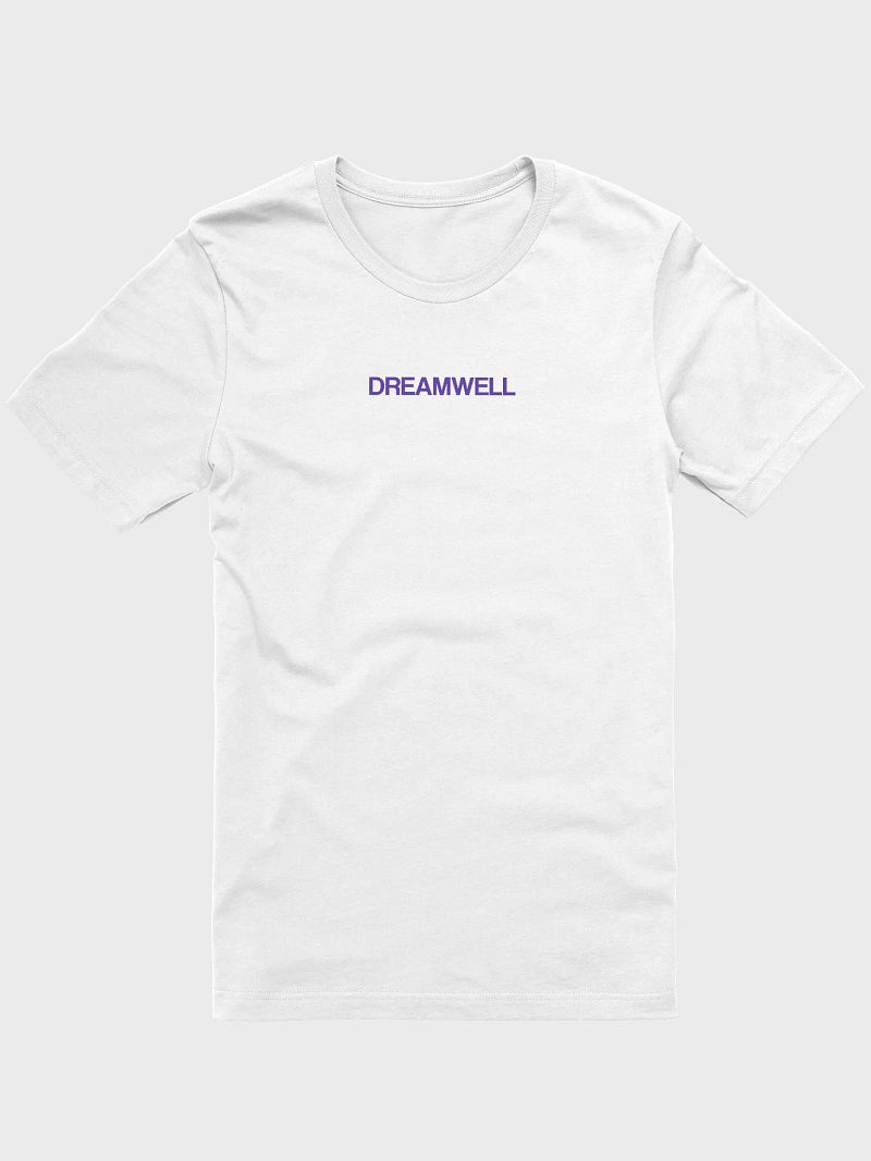White Shirt Text (Front) & Graphic (Back)