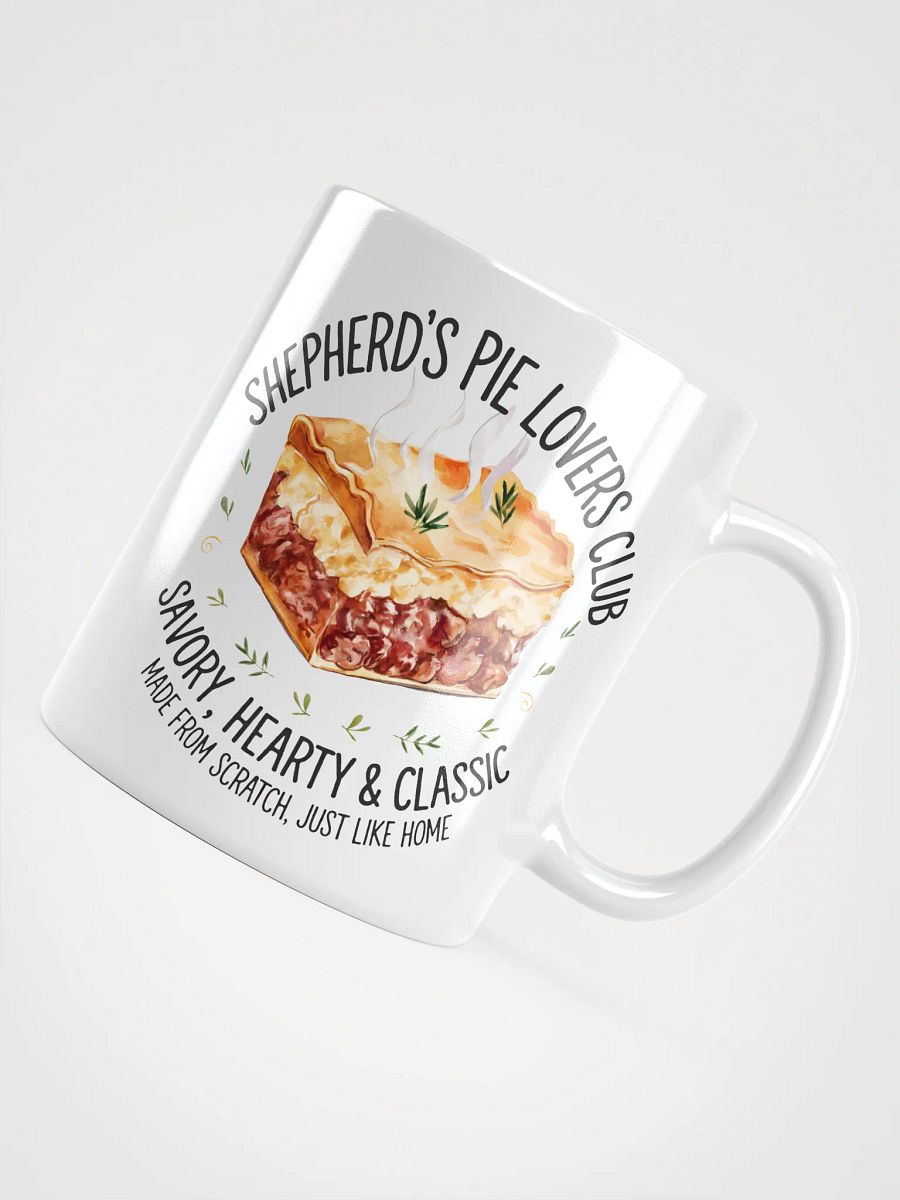 Shepherd's Pie Lovers Club White Glossy Mug product image (12)