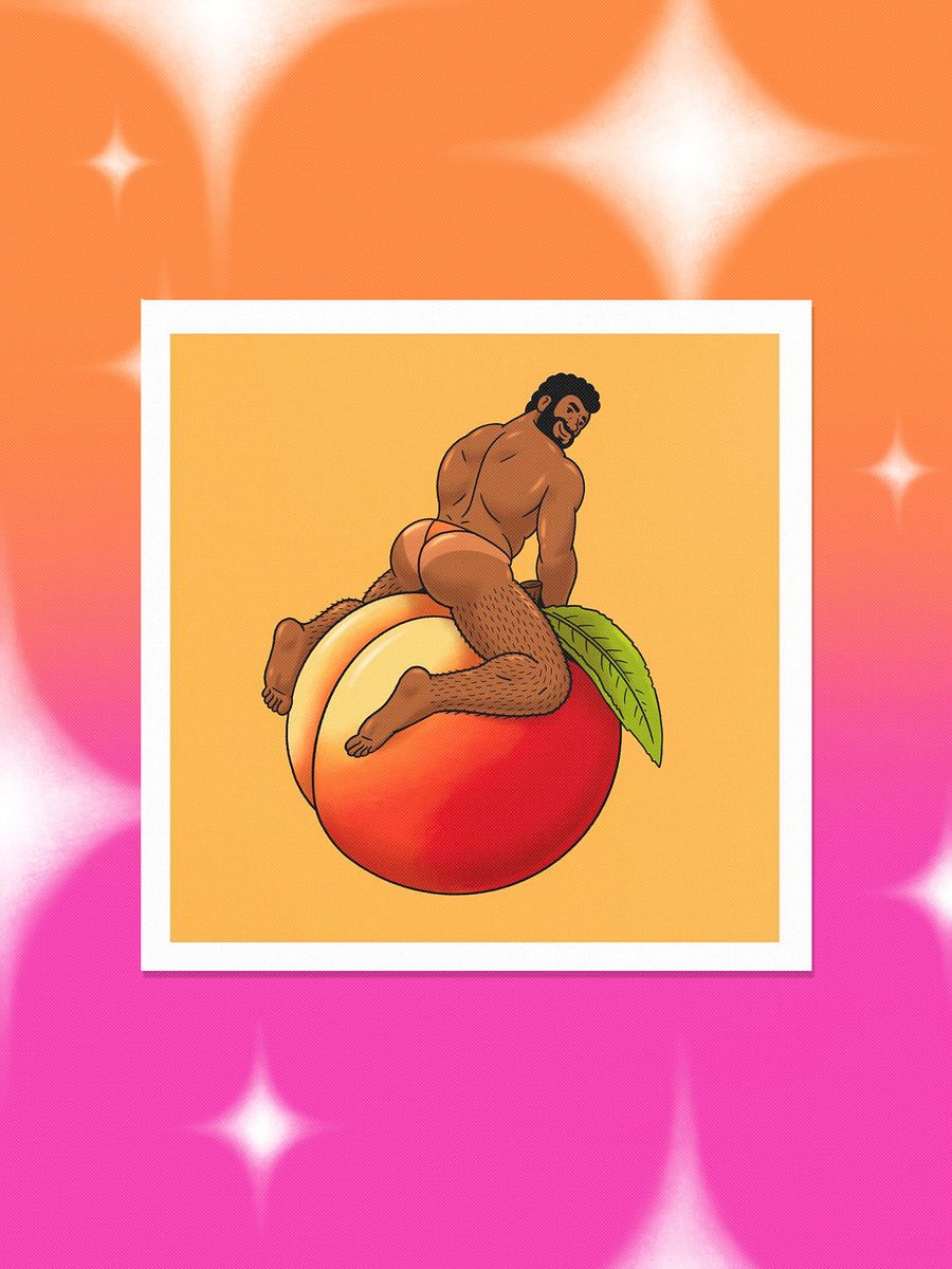 Peachy 10x10 Print product image (1)