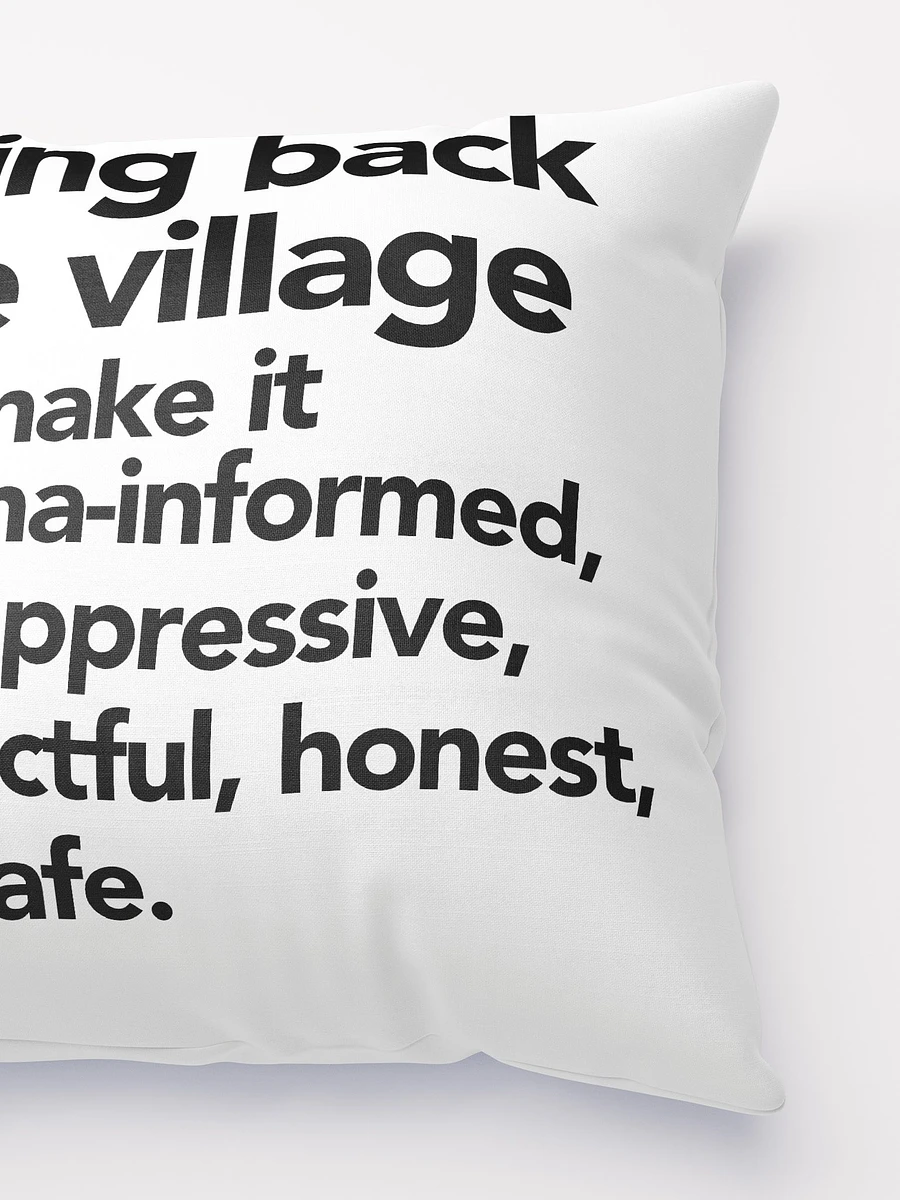 Bring Back the Village Pillow product image (2)